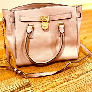 Michael Kors Blush Leather Purse